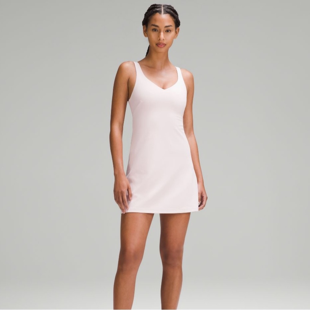 BNWOT, Lululemon Align dress in flush pink size 6! Sold out on website